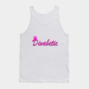 Divabetic - Pink Tank Top